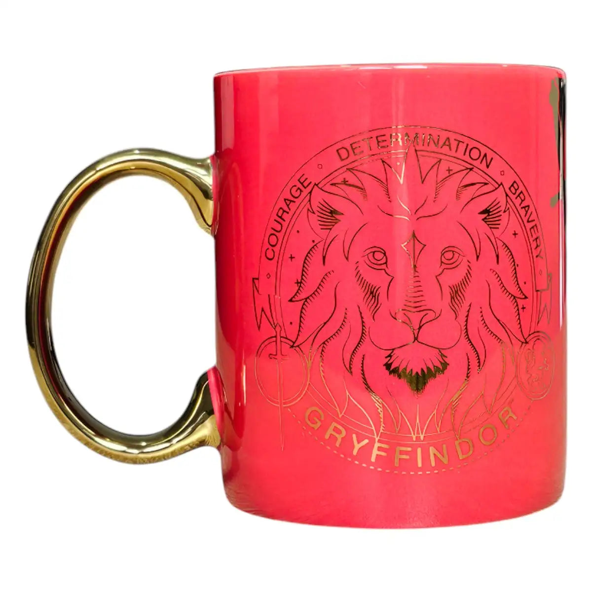 Taza Harry Potter Gryffindor Cerámica Acabado Metálico 330ml