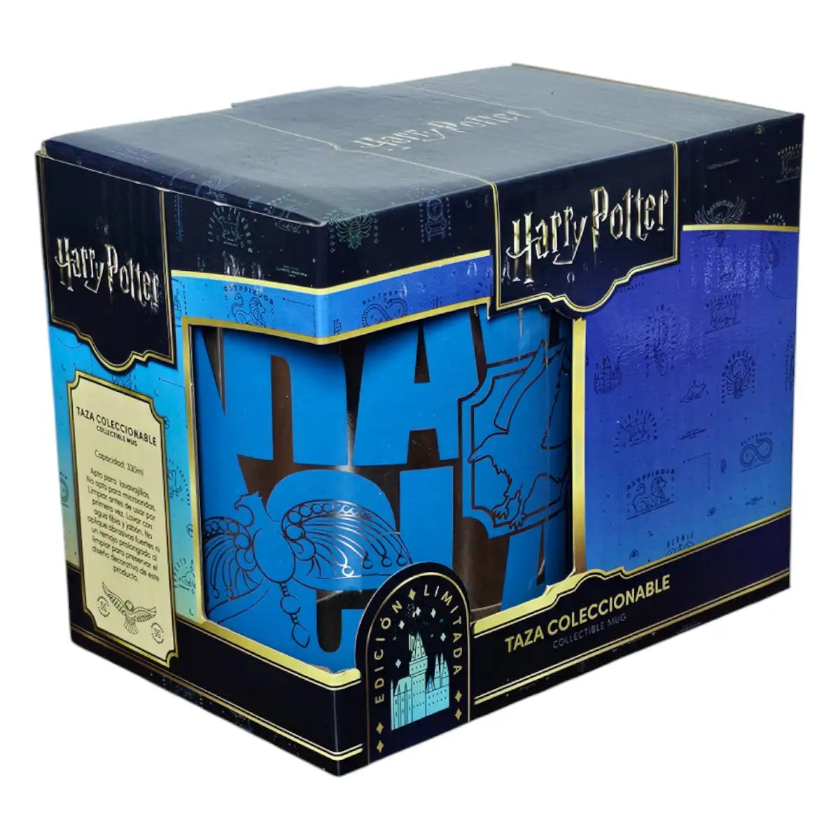 Taza Harry Potter Ravenclaw Cerámica Acabado Metálico 330ml