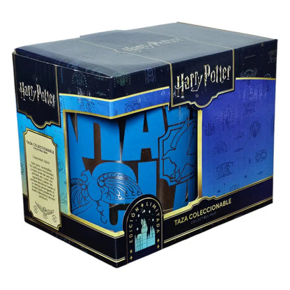 Taza Harry Potter Ravenclaw Cerámica Acabado Metálico 330ml