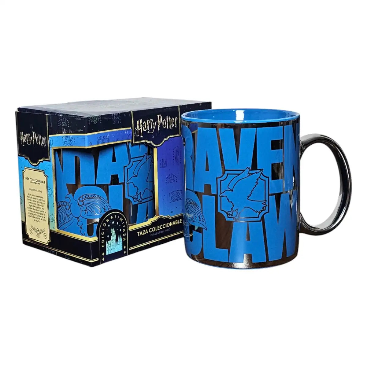 Taza Harry Potter Ravenclaw Cerámica Acabado Metálico 330ml