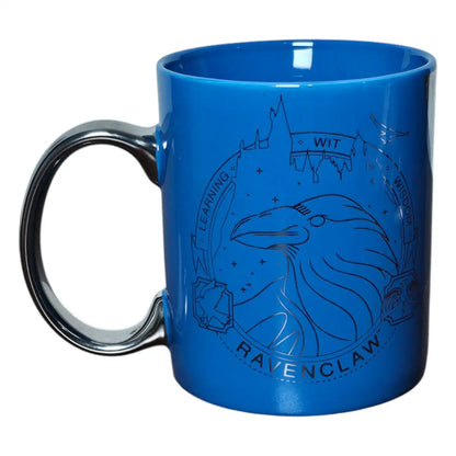Taza Harry Potter Ravenclaw Cerámica Acabado Metálico 330ml