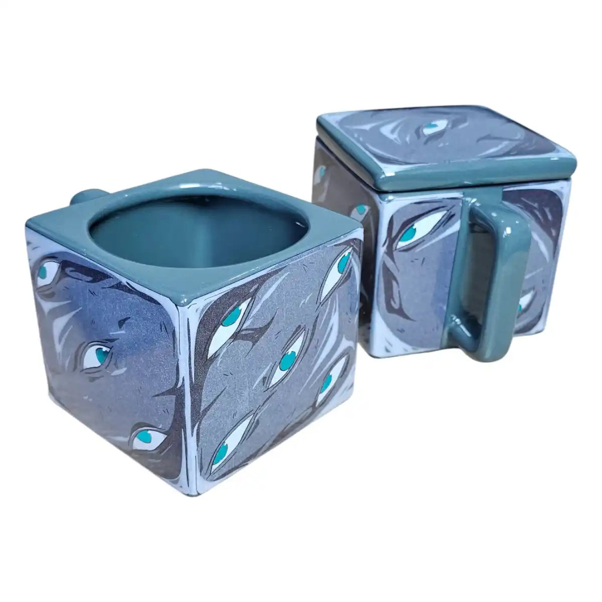 Taza Jujutsu Kaisen Cubo Gojo  Prison Realm Satoru atrapado