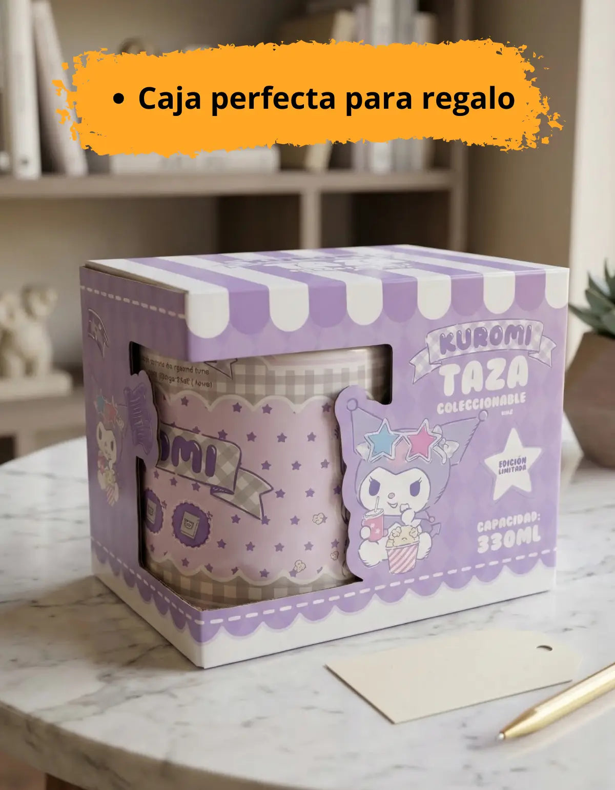 Taza Kuromi Cine 3D Coleccionable