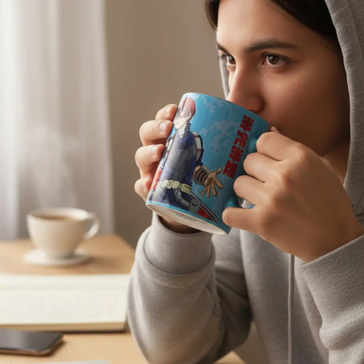 Taza My Hero Academia Shoto Todoroki 330ml Cerámica