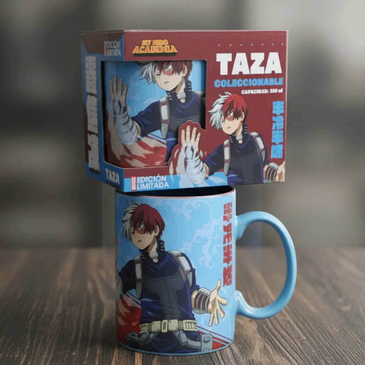 Taza My Hero Academia Shoto Todoroki 330ml Cerámica