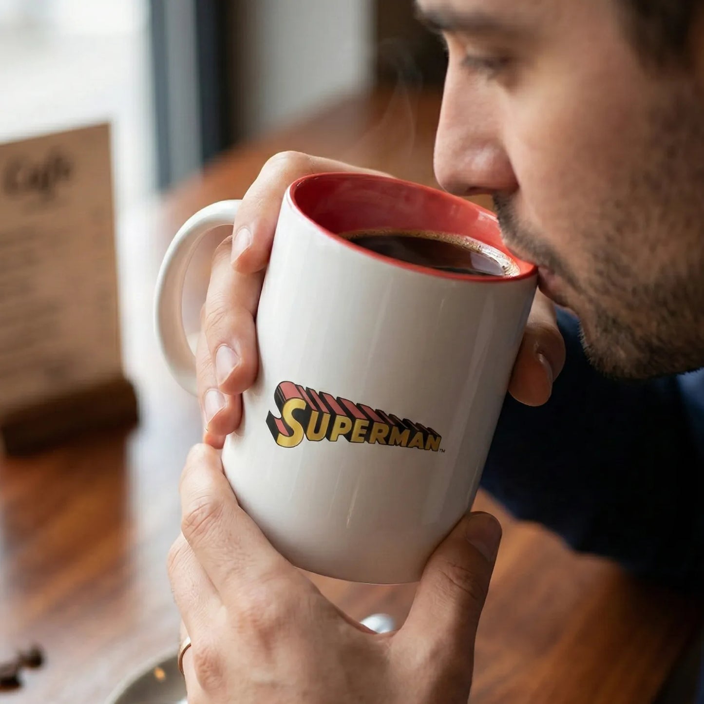 Taza Superman 350ml Dc Comics Original