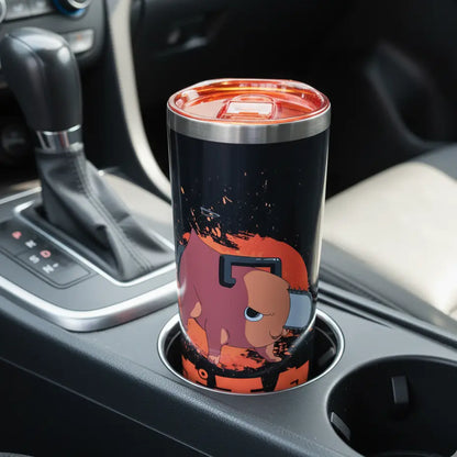 Termo Chainsaw man pochita 591ml para café