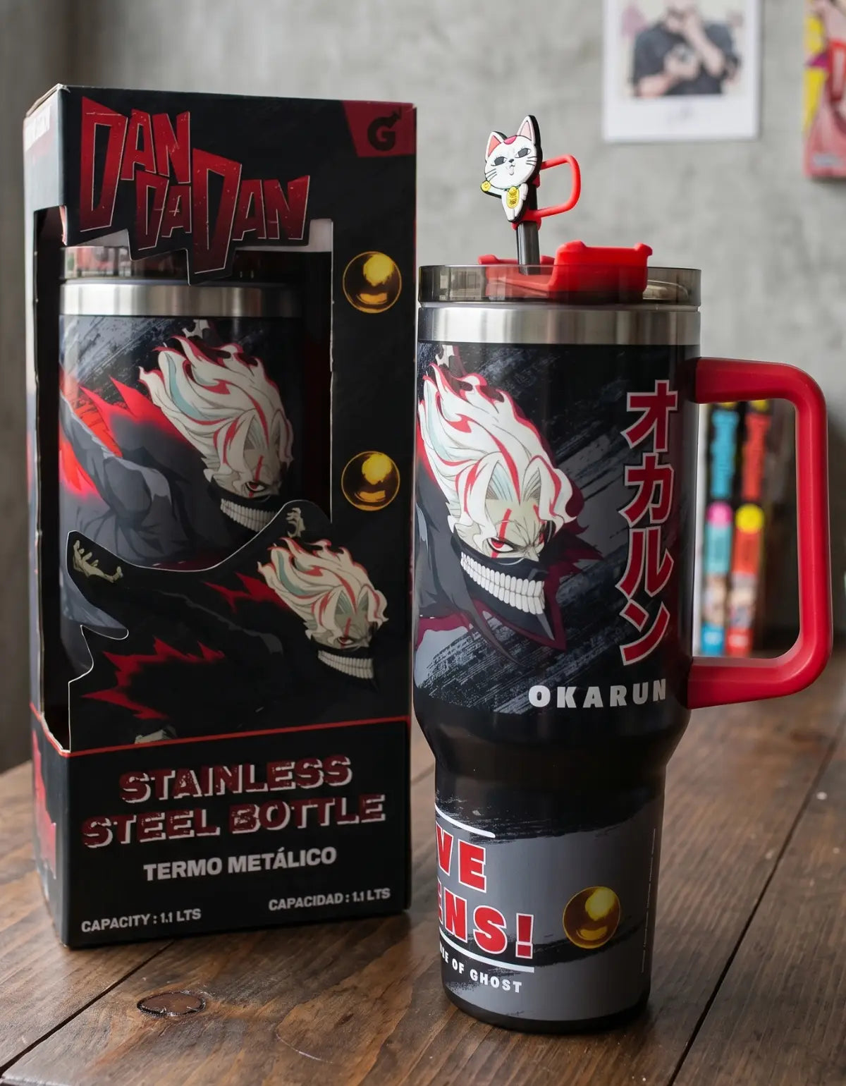 Termo Dandadan Okarun 1100ml Edicion Limitada Acero Inoxidable