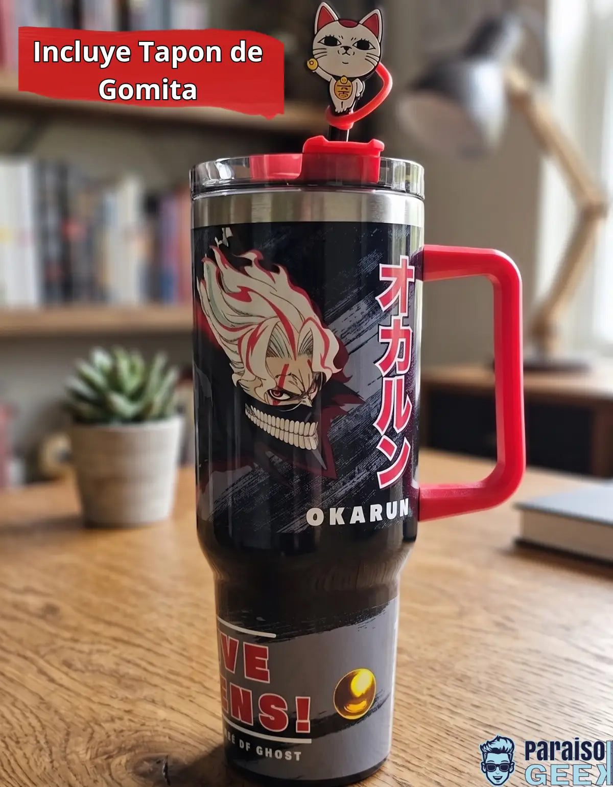 Termo Dandadan Okarun 1100ml Edicion Limitada Acero Inoxidable