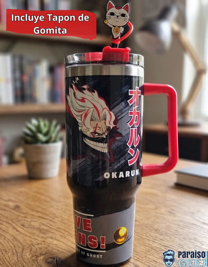 Termo Dandadan Okarun 1100ml Edicion Limitada Acero Inoxidable