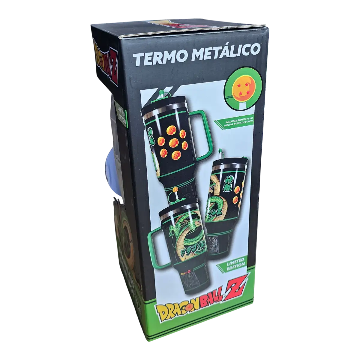 Termo Dragon Ball Z Shenlong 1100ml Metálico Oficial